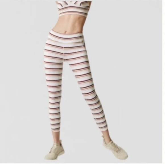 FREE PEOPLE MOVEMENT HIGH RISE STRIPED GIDGET LEGGING - Picture 5 of 6
